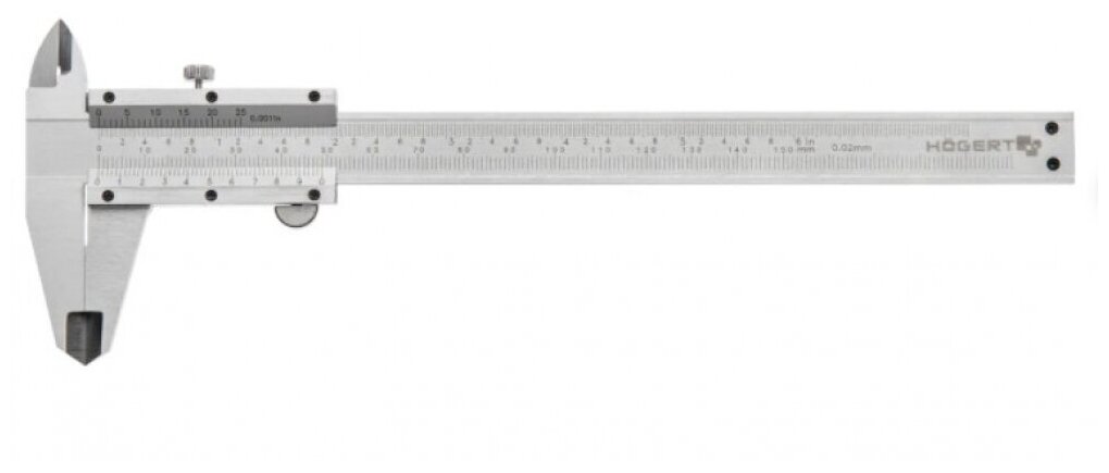 HOEGERT Штангенциркуль 150 мм DIN 862