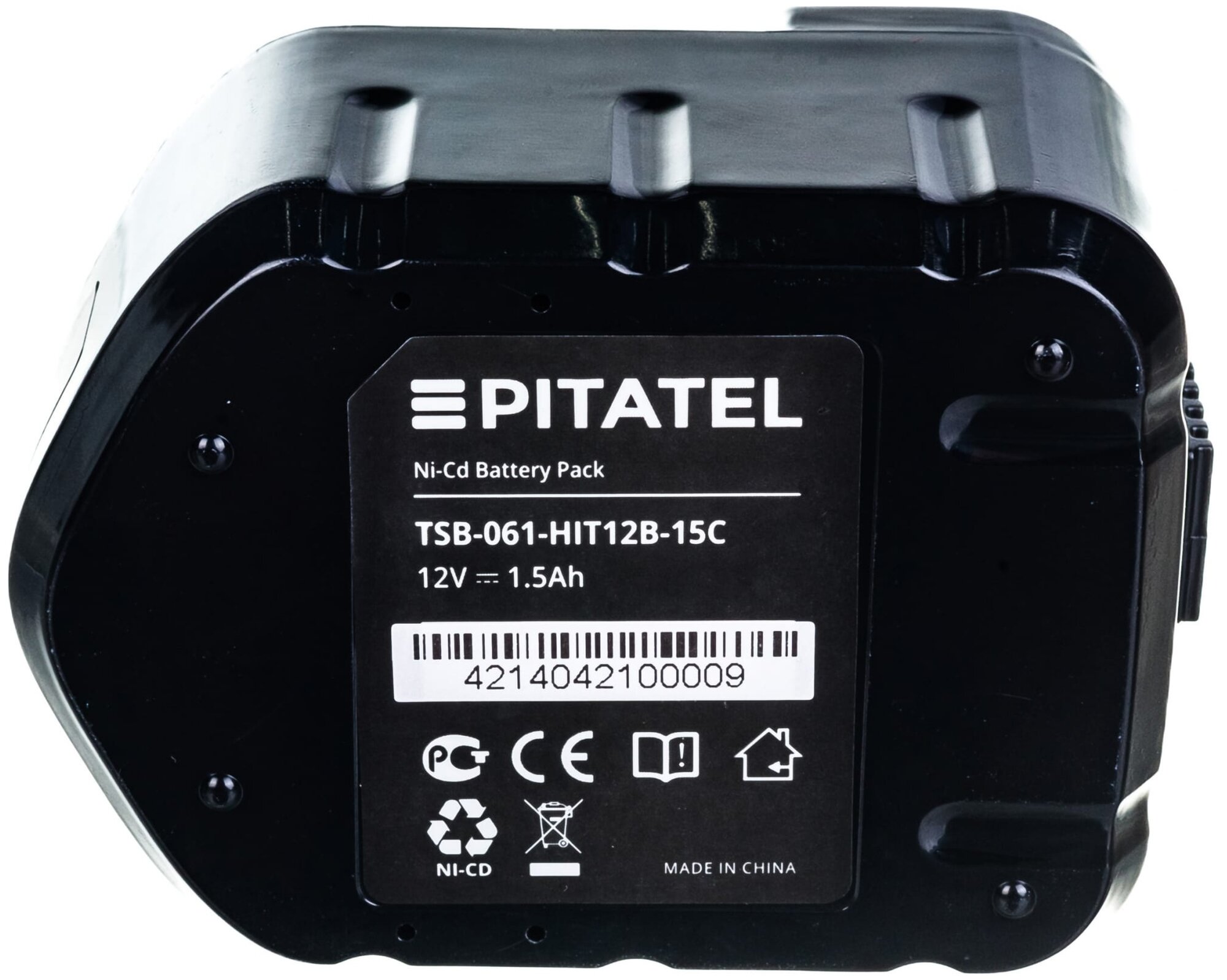 Аккумулятор Pitatel TSB-061-HIT12B-15C Ni-Cd 12 В 1.5 А·ч - фотография № 3