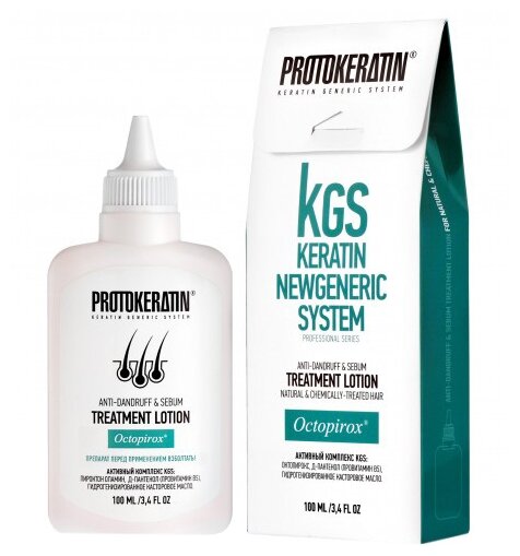 PROTOKERATIN Лосьон-тоник для ухода за проблемной кожей головы 100 мл