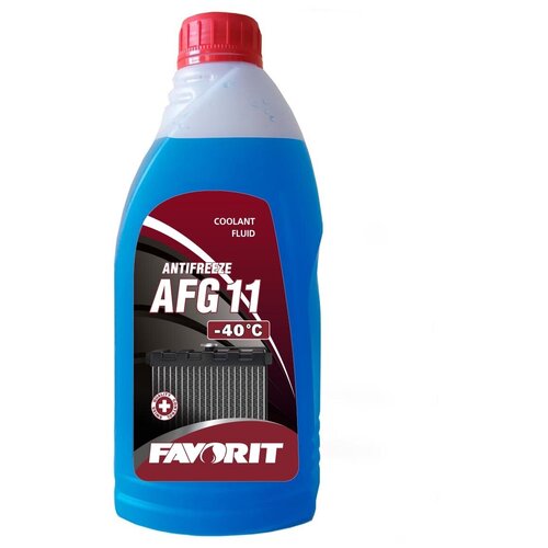 Охлаждающая жидкость Favorit Antifreeze AFG 11, 1 л