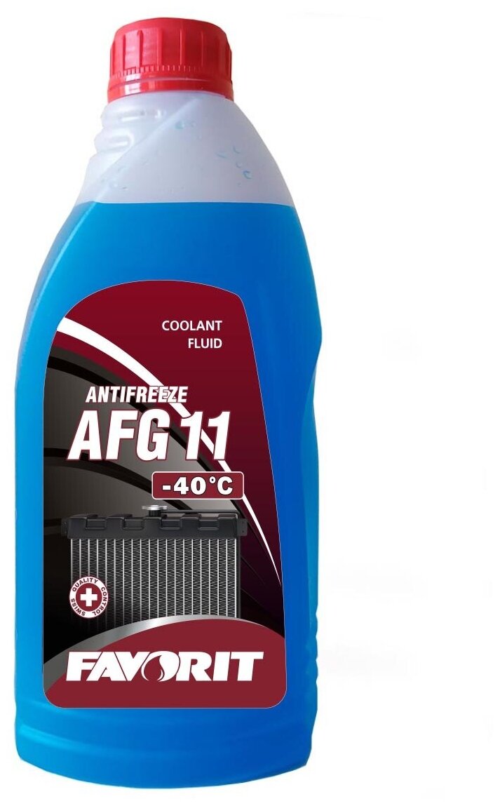 Охлаждающая жидкость Favorit Antifreeze AFG 11, 1 л