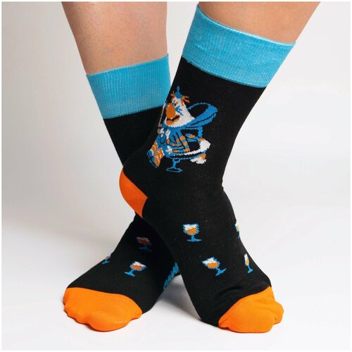 фото Носки unisex st. friday socks "громозека с планеты чумароза", размер 34-37