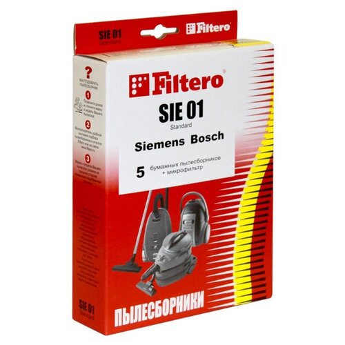 фото Filtero Мешки-пылесборники SIE 01 Standard 5 шт.