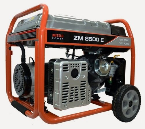 Изображение товара Бензиновый генератор Mitsui ECO ZM 8500 E (мощность 7,5 кВт)