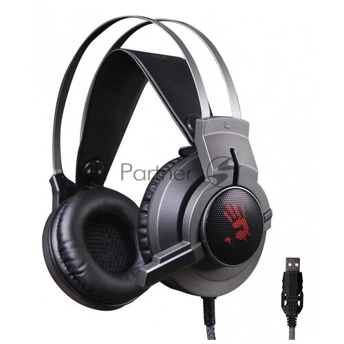 Наушники с микрофоном A4Tech Bloody G437 черный 18м мониторные оголовье G437 3343₽