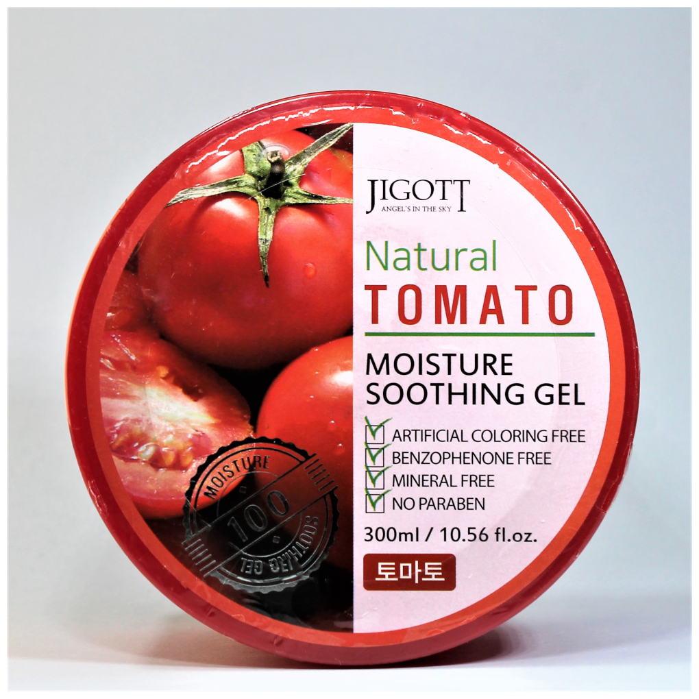 Увлажняющий успокаивающий гель с экстрактом томата Jigott Natural Tomato Moisture Soothing Gel 300мл