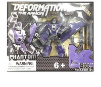 Трансформер Junfa toys Phantom A1001-01 фиолетово-серый