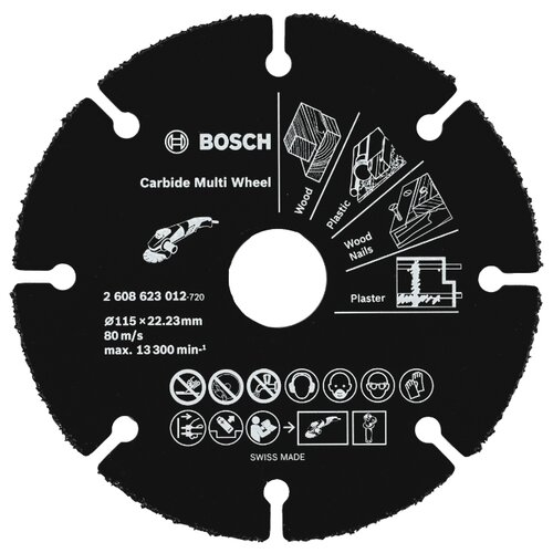 фото Диск отрезной 115x1x22.23 BOSCH