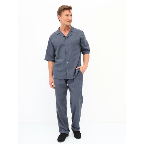 Рубашка Малиновые сны, размер 58, серый