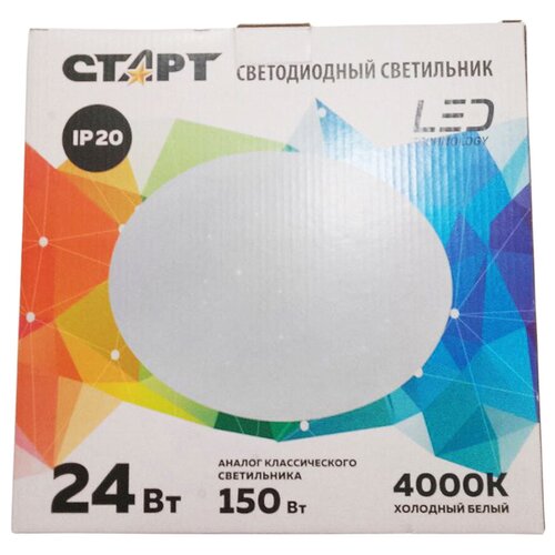 Светильник светодиодный старт CL 24W Round 4000K TL