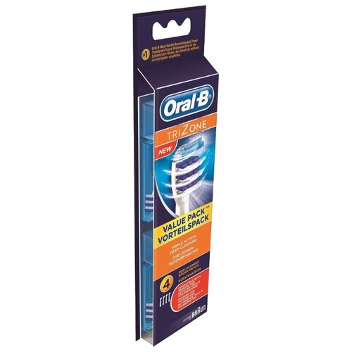 фото Насадка Oral-B Trizone, белый, 4 шт