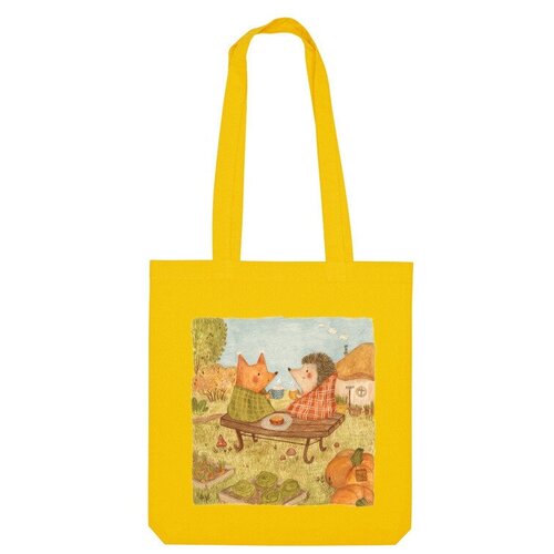 фото Сумка шоппер us basic, желтый