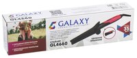 Щипцы Galaxy GL4660 черный/красный