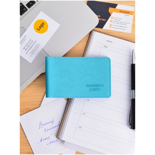 Визитница ArtLez, бирюзовый