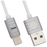 Кабель WK Breathing USB - Apple Lightning (WDC-045) 1 м серебряный