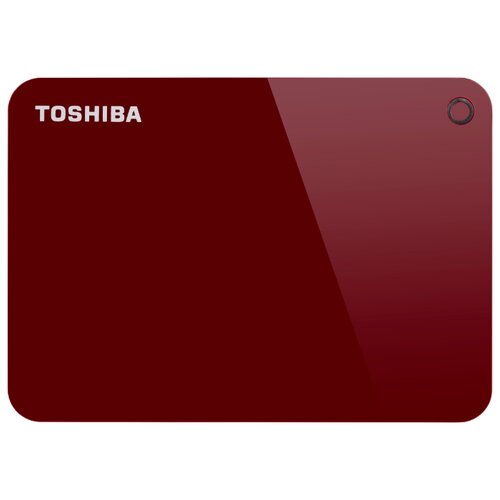 фото Внешний HDD Toshiba Canvio Advance 2 ТБ красный