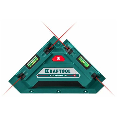 Лазерный угольник для кафеля KRAFTOOL Square-15 34705