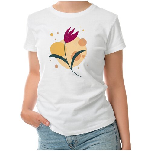 фото Футболка roly, размер s, белый