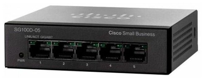 Коммутатор Cisco SB SG110D-05-EU 5 портов 10/100Mbps