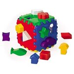 Развивающая игрушка Рыжий кот Логический куб большой И-3929 - изображение