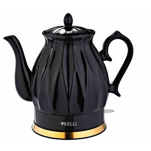 Чайник Kelli KL-1341 керамический объём 2,0л черный