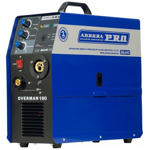 Aurora Инверторный сварочный полуавтомат AuroraPRO OVERMAN 180 MOSFET 3439000₽