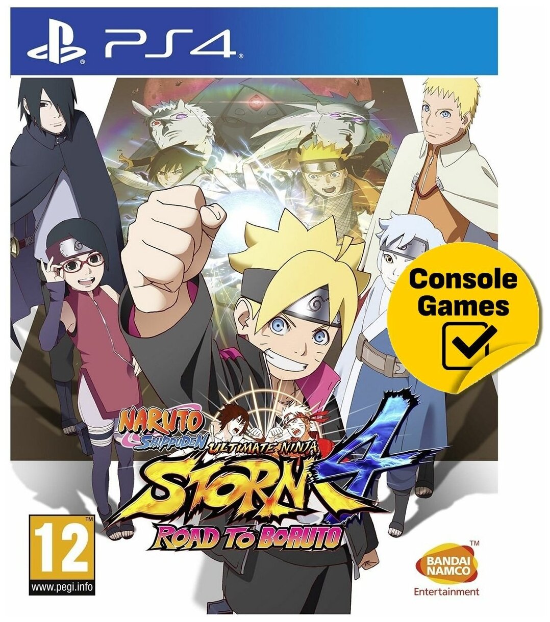 Игра для PlayStation 4 Naruto Shippuden Ultimate Ninja Storm 4 Road to Boruto