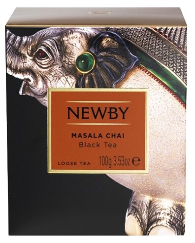Newby Масала черный индийский чай со специями - фотография № 1