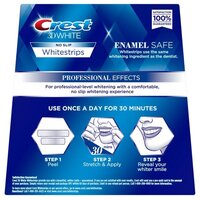 Crest отбеливающие полоски 3D White Professional Effects 20 шт