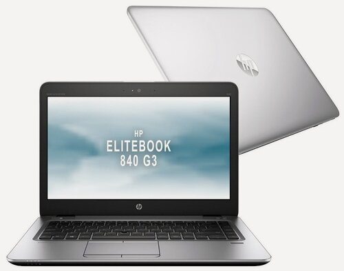 Изображение товара Ноутбук HP EliteBook 840 G3, Core i5-6200U 2.3-2.8ГГц, Память 8ГБ, Диск 256 Гб SSD +320 Гб HDD, Intel HD , Экран 14" (1920*1080)