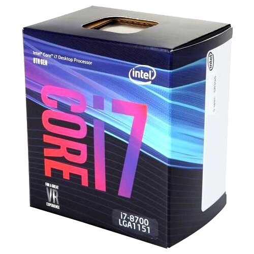 Intel CPU Core i7-8700 Coffee Lake OEM 3.20Ггц,12МБ, Socket 1151