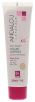 Andalou Naturals Color Correct цветокорректирующий крем SPF 30 58 мл