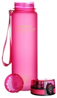 Бутылка UZSPACE Colorful Frosted 3038 1 л pink