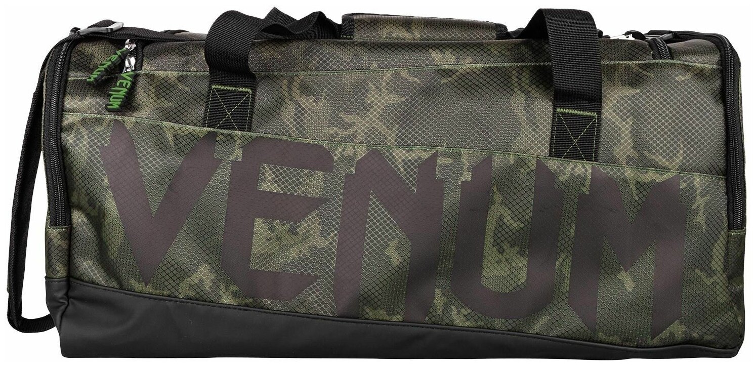 Сумка Venum Sparring Sport Bag Black/Camo - фотография № 1