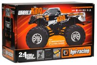 Монстр-трак HPI Wheely King (106173) 1:12 43.2 см черный/серый/оранжевый