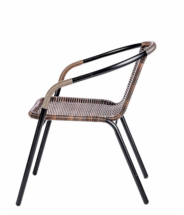 Кресла садовые CZ-168 (RIO) 2 шт, стул садовый , металл, искусственный ротанг , Ами мебель