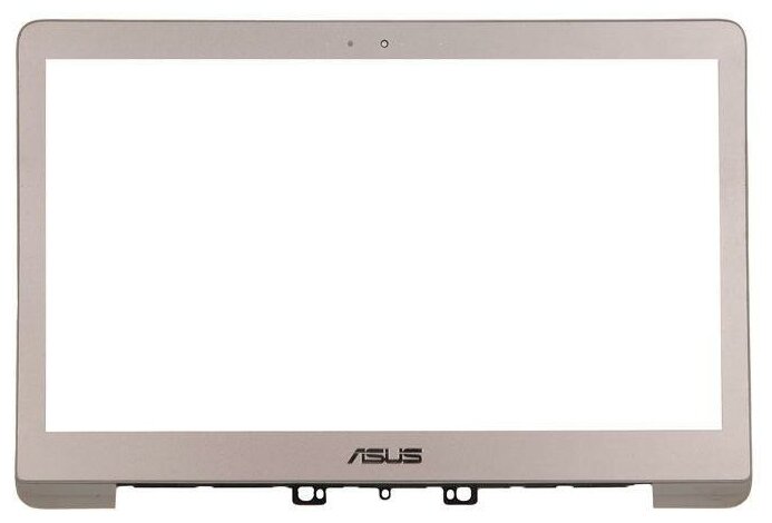 Рамка экрана (рамка крышки матрицы, LCD Bezel) для ноутбука Asus UX330U черная, пластиковая. С разбора.