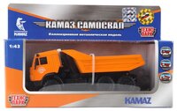 Грузовик ТЕХНОПАРК КамАЗ Горстрой (KAMAZ-31) 1:43 оранжевый