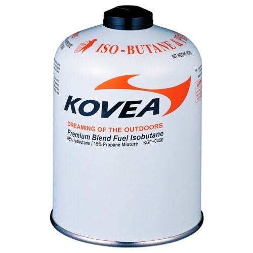 баллон kovea screw type gas 230 g kgf 230 белый Баллон KOVEA KGF-0450 белый