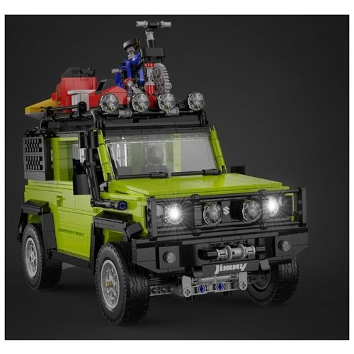 Конструктор CADA автомобиль SUZUKI JIMNY SIERRA 1/12 (1803 детали) 2 шт протектор заднего нагревательного провода на лобовое стекло для suzuki jimny sierra jb64 jb74 2007 2022 аксессуары для интерьера автомобиля