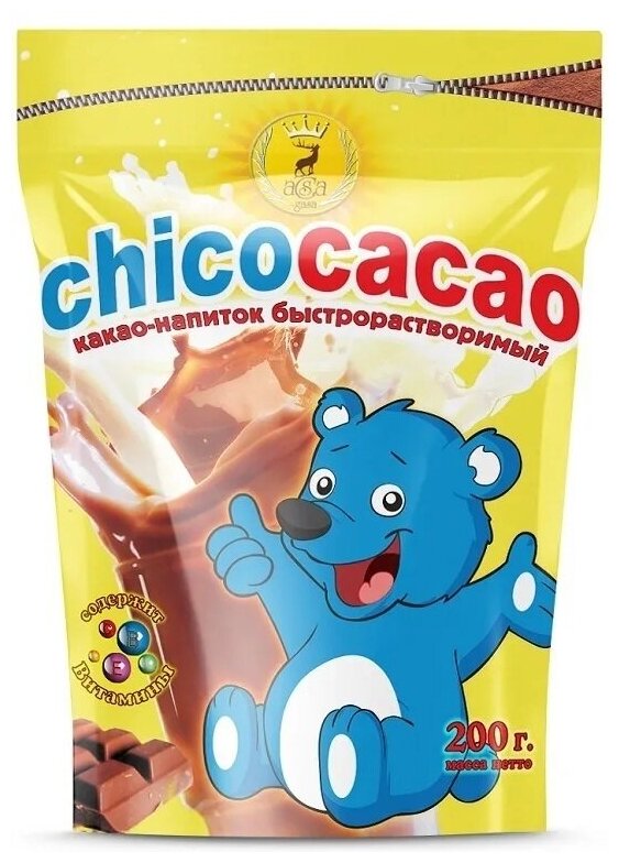 Какао-напиток растворимый Chicocacao 500 г - фотография № 1
