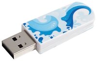 Флешка Verbatim Store 'n' Go Mini USB Drive 32GB белый/голубой