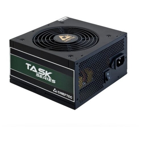 Блок питания Chieftec Task TPS-600S ATX 23 600W 80 PLUS BRONZE Active PFC 120mm fan Retail 651400₽