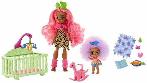Кукла Фернесса и Ферра (Cave Club Tot Sitting Adventure Babysitting Playset with Fernessa Doll)