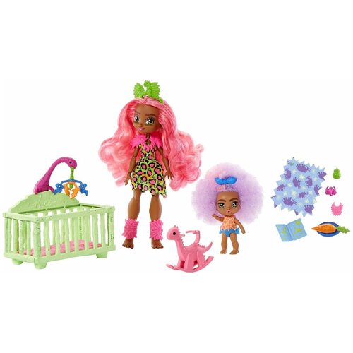 фото Кукла фернесса и ферра (cave club tot sitting adventure babysitting playset with fernessa doll)