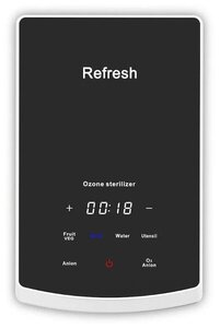 Озонатор-ионизатор для холодильника EcoHitek Refresh 2 в 1 черный