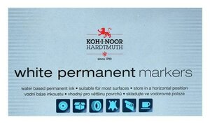 Permanent marker 3315 - Koh-I-Noor - white, 2,5 mm