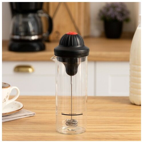 Luazon Home Капучинатор погружной со стаканом Luazon LMR-08 450мл от батареек 2АА не в компл 1560₽