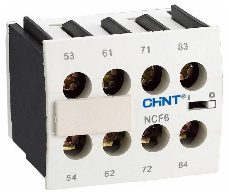 Приставка доп. контакты NCF6-40 к контактору NC6 (R) CHINT 261009