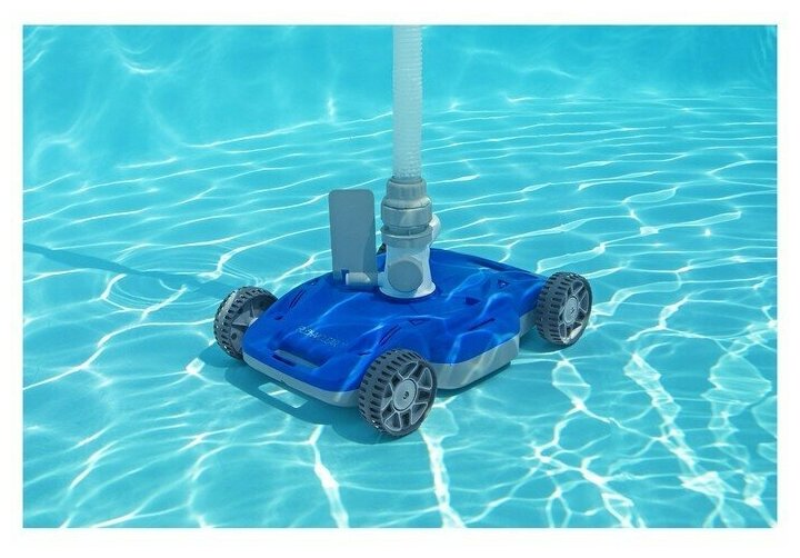 Автоматический очиститель робот - пылесос для бассейна, BESTWAY Flowclear AquaDrif, 58665 - фотография № 19